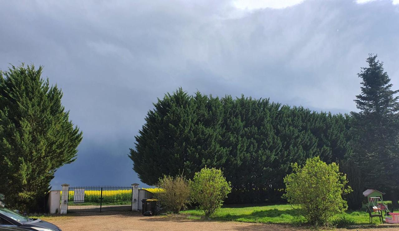 Bois De Crane Landes-le-Gaulois Exterior foto